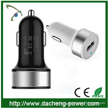 5V 3.1A portable dual usb car charger for Iphone5/6